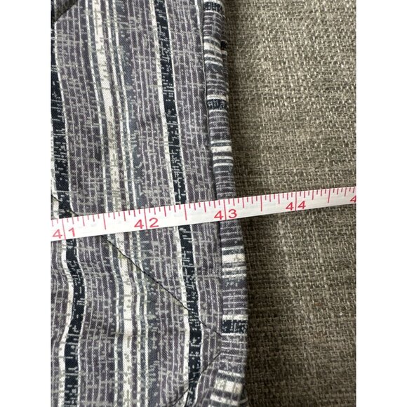 Handmade Nautical Wall Hanging Quilt Reversible Skull & Ocean Theme 43x30" - Picture 5 of 5